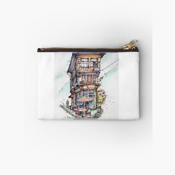 Item preview, Street Scene in Tirilye Turkey designed and sold by Gregg Brown.