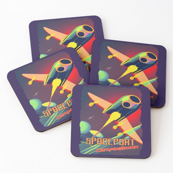 Item preview, Spaceport Campbeltown (#04) [Create a set!] designed and sold by SolidEarthArt.