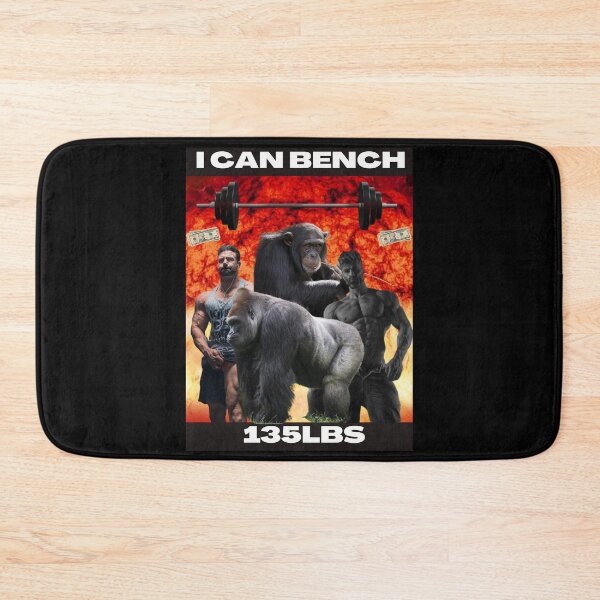 Item preview, I can bench 135 pounds designed and sold by joshemf.