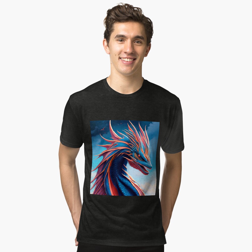 Item preview, Tri-blend T-Shirt designed and sold by dragynrain.