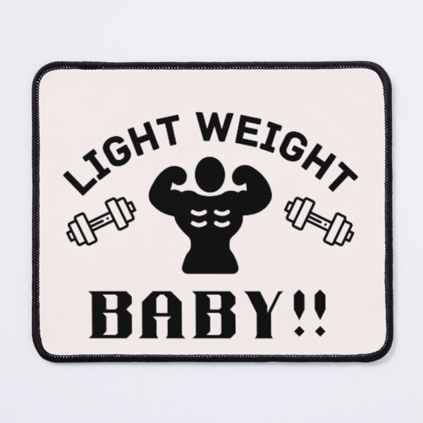 Item preview, Light weight baby quote designed and sold by GymQuote.