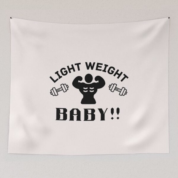Item preview, Light weight baby quote designed and sold by GymQuote.