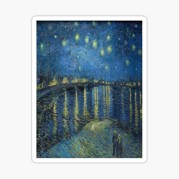 Item preview, Starry Night Over the Rhône- Vincent van Gogh designed and sold by LexBauer.