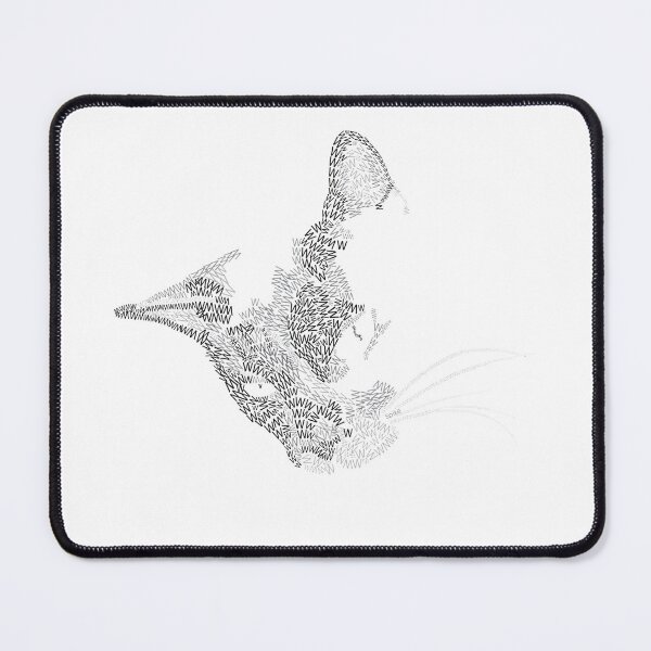 Item preview, Typographic Cat Portrait designed and sold by Rebekah McLeod.