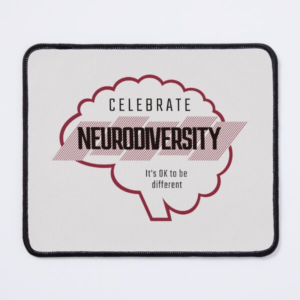 Item preview, Celebrate Neurodiversity Neurodivergent Autism ADHD ASD designed and sold by brytfanna.
