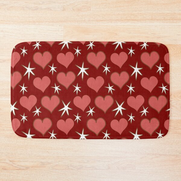Item preview, Retro Valentine Heart Pattern designed and sold by PBJArt.