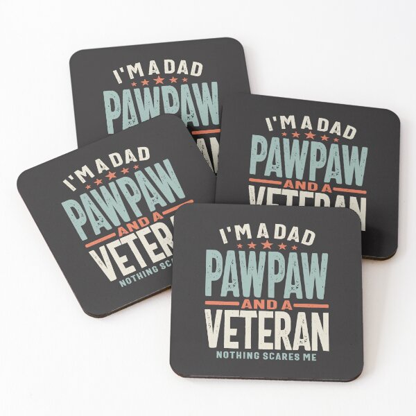 Item preview, I'm a Dad Pawpaw and a Veteran designed and sold by cidolopez.