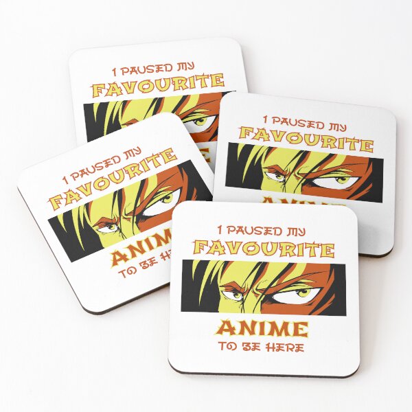 Item preview, I paused my favorite anime to be here, all for manga, Y designed and sold by STDesign⭐⭐⭐⭐⭐.
