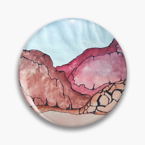 Artikelvorschau, Einfache Berglandschaft entworfen und verkauft von OneUpArtDesigns.