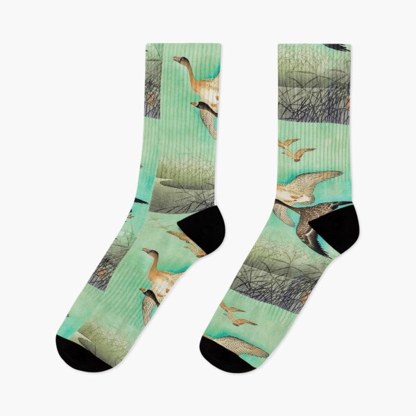 Item preview, Geese In Flight -  Ohara Koson designed and sold by CristalleLisa.