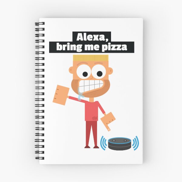 Item preview, Alexa, bring me pizza. Alexa Meme Funny Pizza Night Fast Food Delivery Order Out designed and sold by doseofwin.