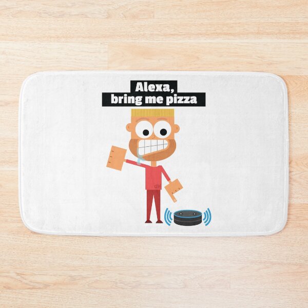 Item preview, Alexa, bring me pizza. Alexa Meme Funny Pizza Night Fast Food Delivery Order Out designed and sold by doseofwin.