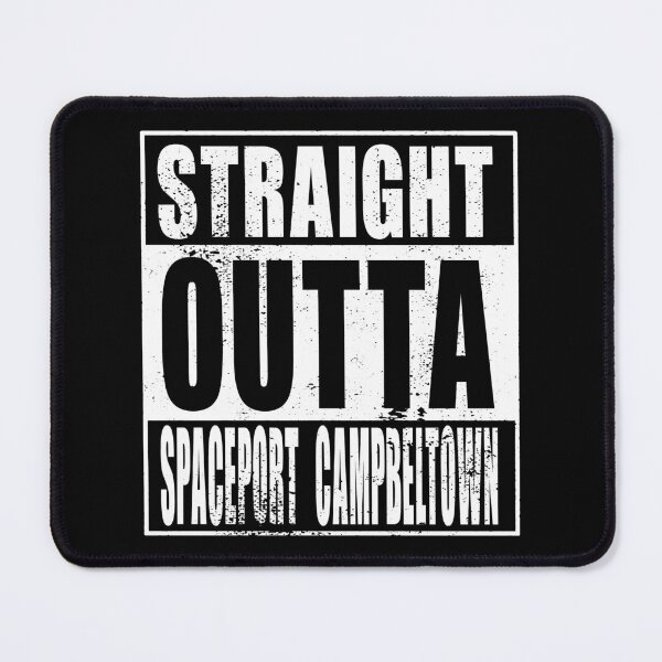 Item preview, Straight Outta Spaceport Campbeltown (white) designed and sold by SolidEarthArt.