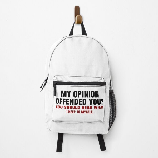 Item preview, My Opinion Offended You? You Should Hear What I Keep To Myself - Sarcastic Quotes designed and sold by The2Art.