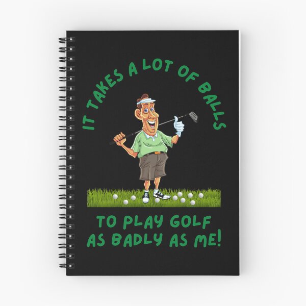 Item preview, It takes a lot of balls to play golf as bad as me | Funny golf shirt sayings designed and sold by Funkykex.