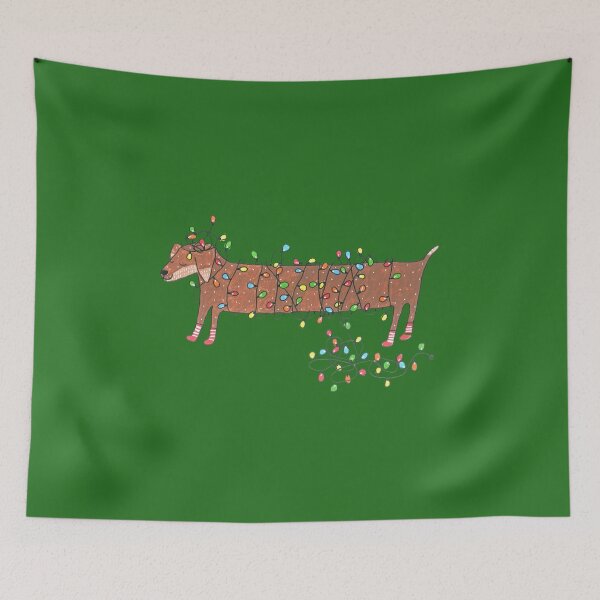 Item preview, Lindo perro divertido de Navidad designed and sold by DoodlesAndStuff.