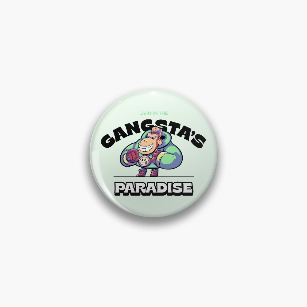 Ape Gangsta&#39;s Paradise Pin