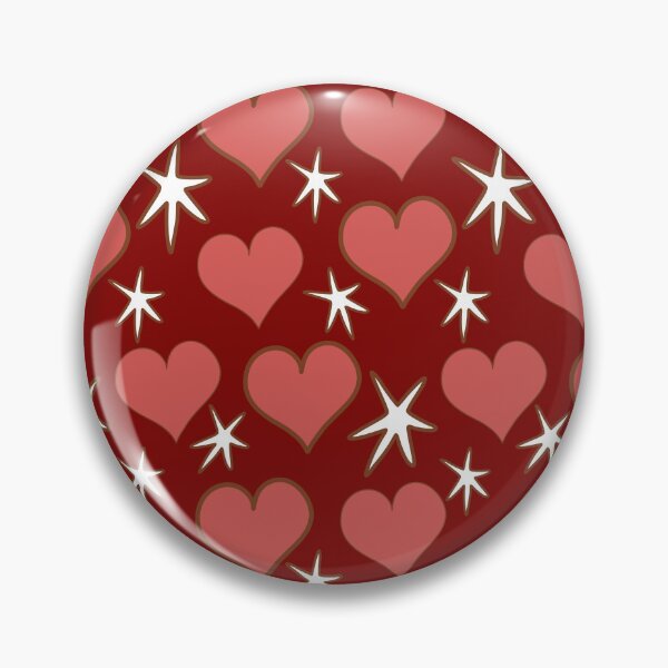 Item preview, Retro Valentine Heart Pattern designed and sold by PBJArt.