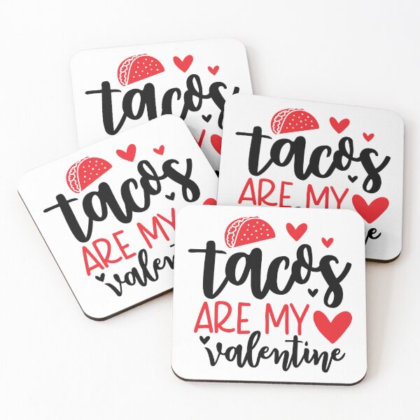 Item preview, Tacos Are My Valentine designed and sold by OlivDesignsCo.