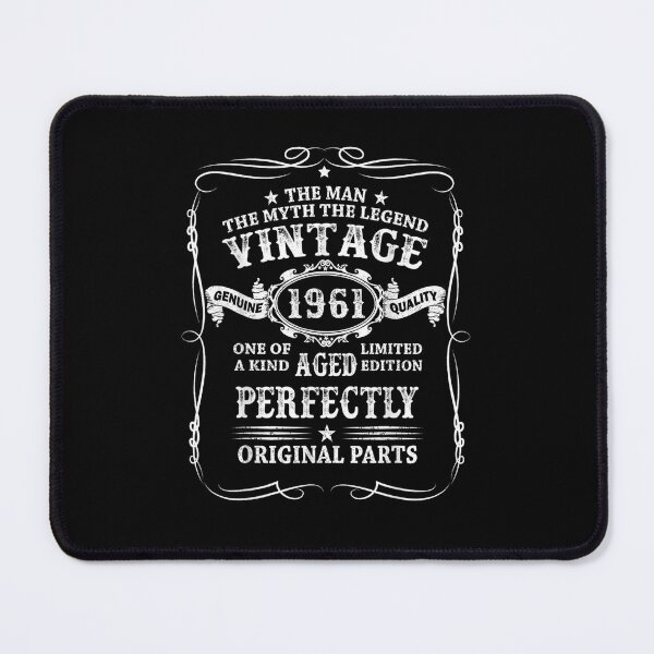 Item preview, Mens 62 Years Old Gift Vintage 1961 Man Myth Legend 62th Birthday designed and sold by RahmaniArt.
