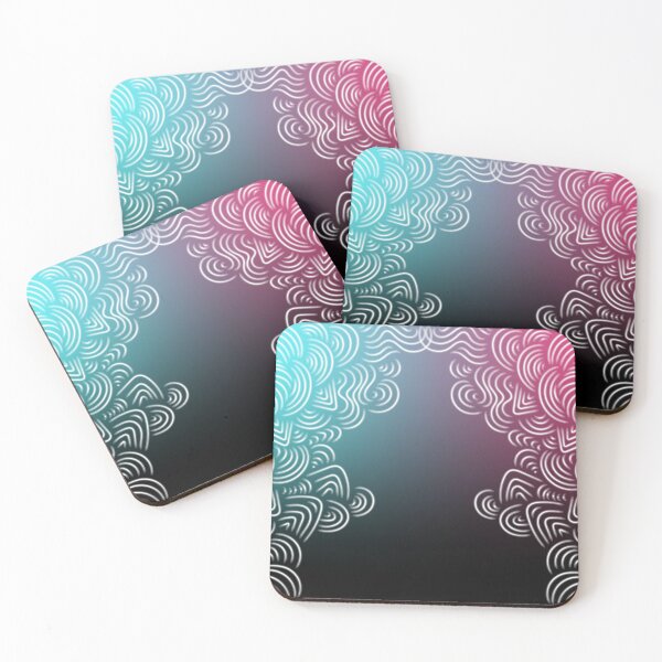 Item preview, pink and blue geometric background designed and sold by yessebel.