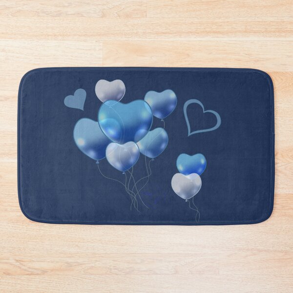Item preview, Heart baloon blue  designed and sold by Drawersofdraw.