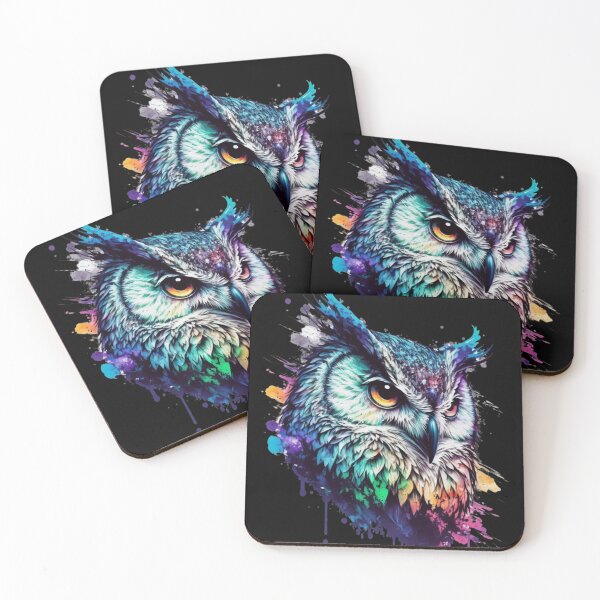 Item preview, Funky Cosmic Owl designed and sold by Jennykies.