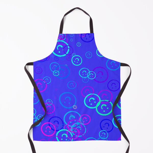 Item preview, Upside Down Smiley - Blue designed and sold by FinapplePudding.