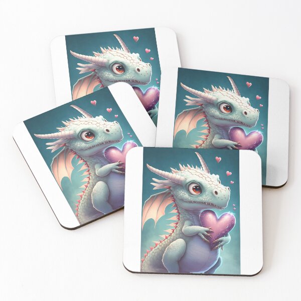 Item preview, Cute dragon in love designed and sold by WaveDance.