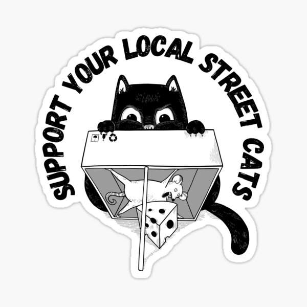 ADOPT ME, SUPPORT YOUR LOCAL STREET CAT Essential T-Shirt for