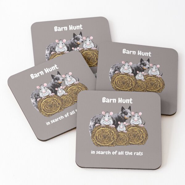 Item preview, Funny Barn Hunt - in search of all the rats with a Blue Australian cattle Dog designed and sold by Just4doglovers.