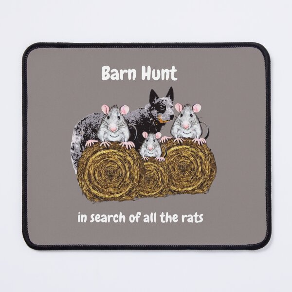 Item preview, Funny Barn Hunt - in search of all the rats with a Blue Australian cattle Dog designed and sold by Just4doglovers.