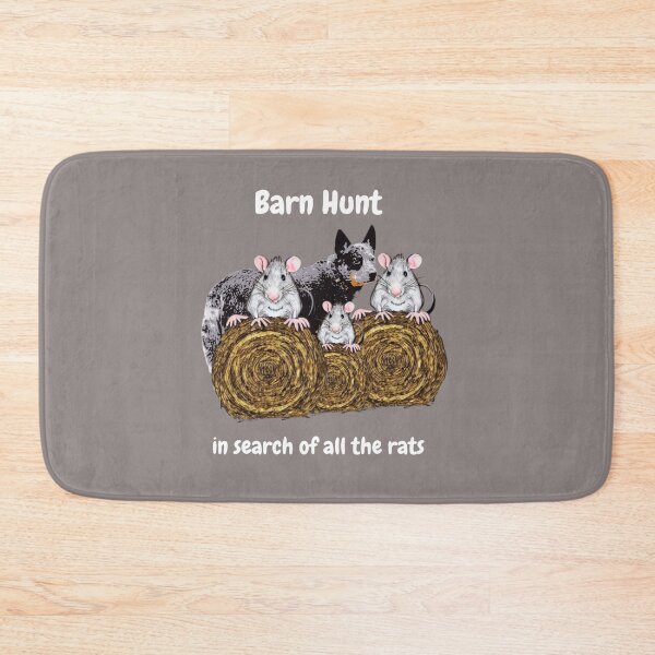 Item preview, Funny Barn Hunt - in search of all the rats with a Blue Australian cattle Dog designed and sold by Just4doglovers.