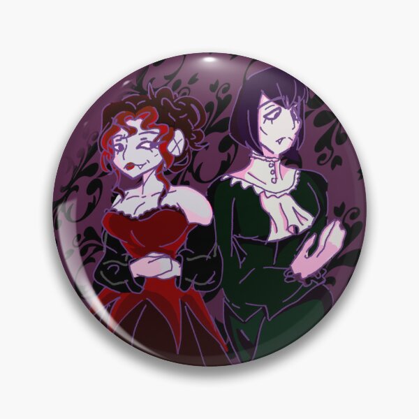 Item preview, Vampire duo print designed and sold by ScratCentral.