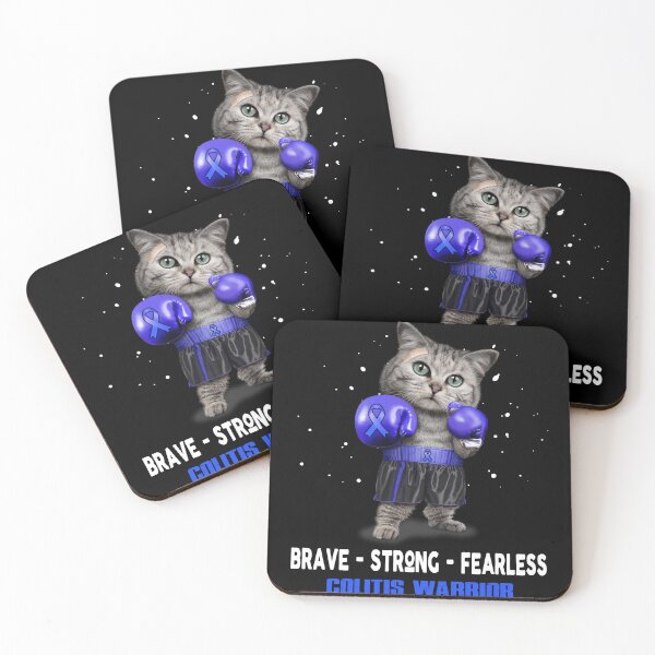 Item preview, Colitis Warrior - BRAVE STRONG FEARLESS designed and sold by Berriosly.