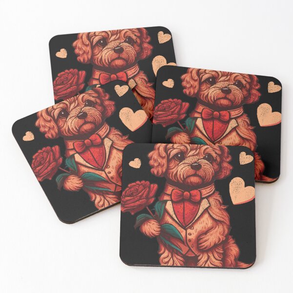Item preview,  Adorable Puppy Dog Valentine Valentine's Day Design  designed and sold by Xx4thseasonxX.