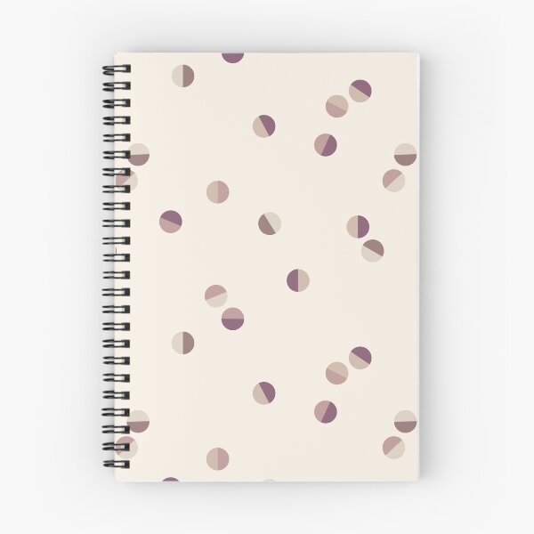 Item preview, Scattered Dots Minimalist Geometric Pattern - Muted Light Mauve designed and sold by Charredsky.