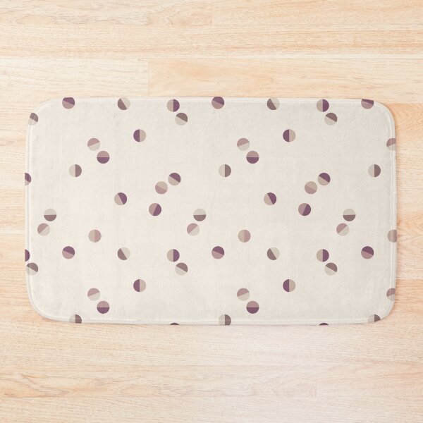 Item preview, Scattered Dots Minimalist Geometric Pattern - Muted Light Mauve designed and sold by Charredsky.