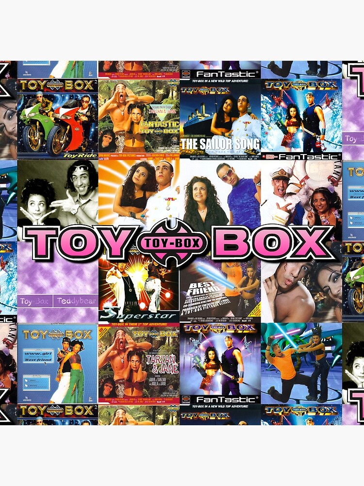 Toy-Box Album and Singles Collage by bubblegumdancer