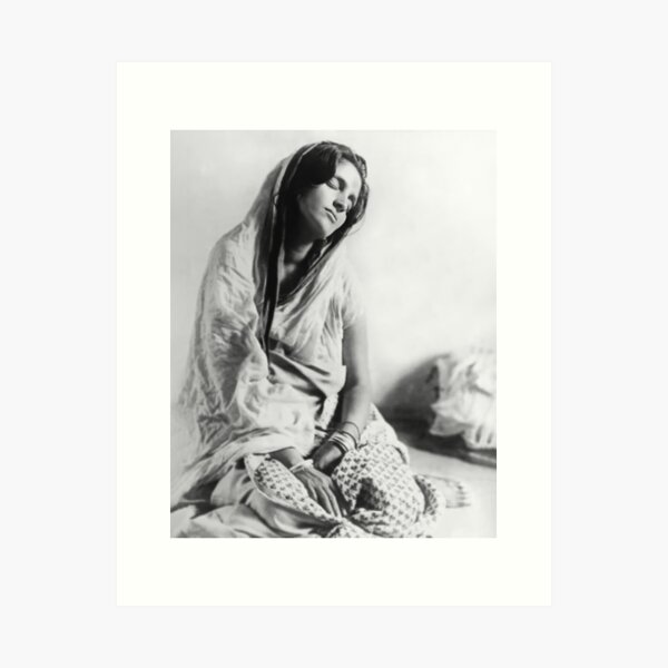 Item preview, Sri Anandamayi Ma in Meditation designed and sold by TJ Devadatta Best.