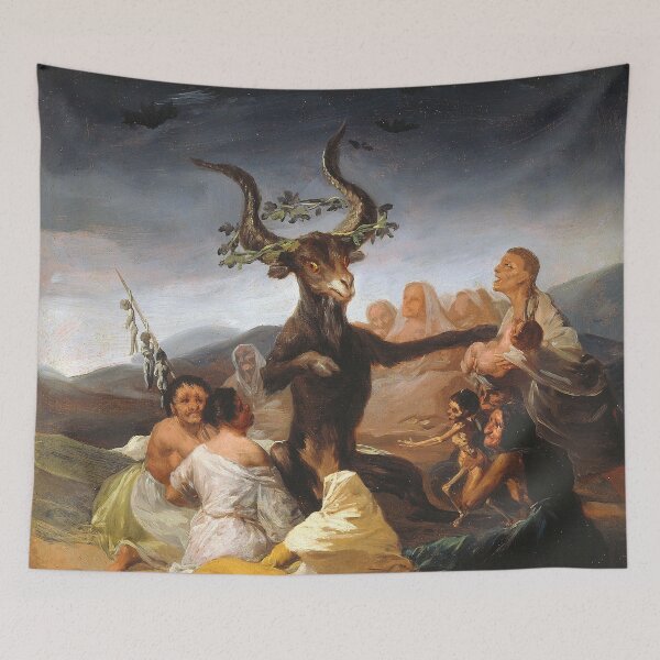 Aperçu de l'œuvre Francisco Goya - Sabbat des sorcières créée et vendue par TwistedCity.