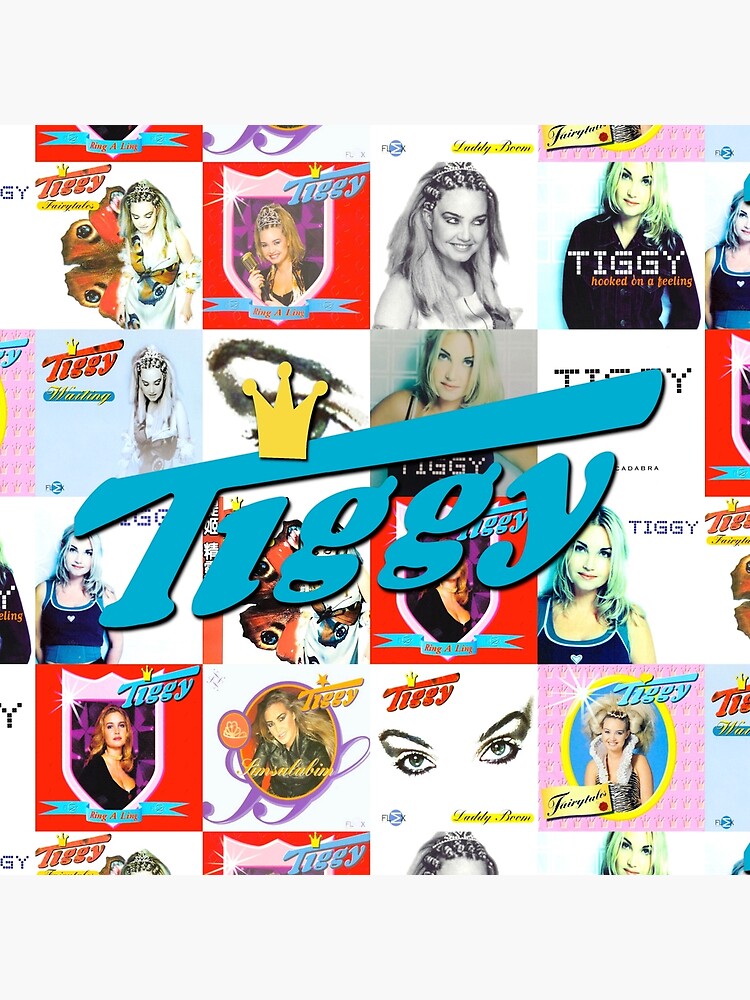 Tiggy Album and Singles Collage by bubblegumdancer