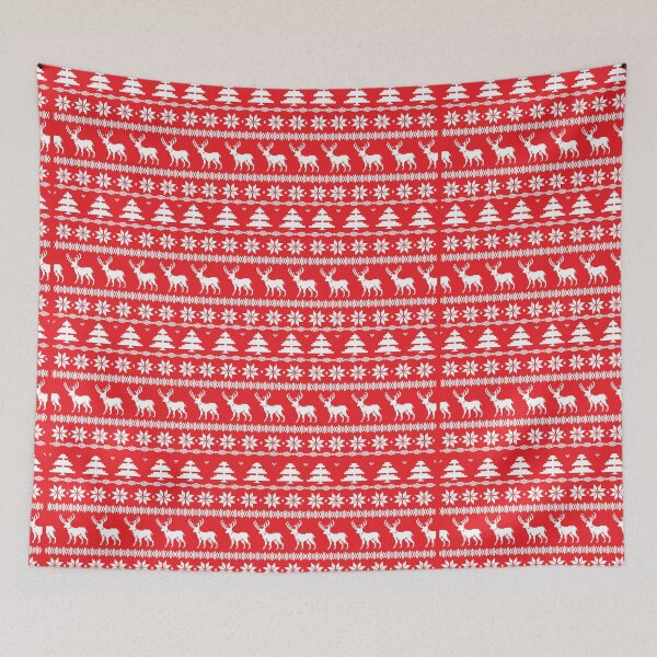 Item preview, Nordic Folk Ornament (red) designed and sold by FreakyNerdTees.