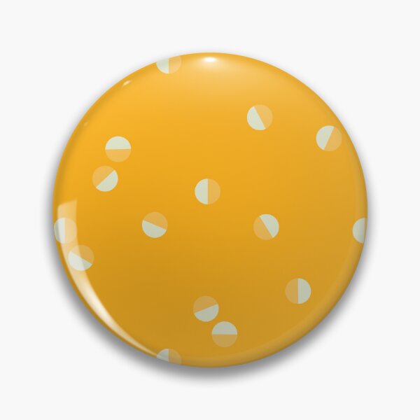 Item preview, Scattered Dots Minimalist Geometric Pattern - Garden Marigold designed and sold by Charredsky.