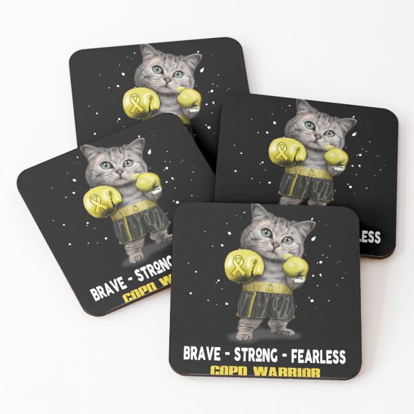 Item preview, COPD Warrior - BRAVE STRONG FEARLESS designed and sold by Berriosly.