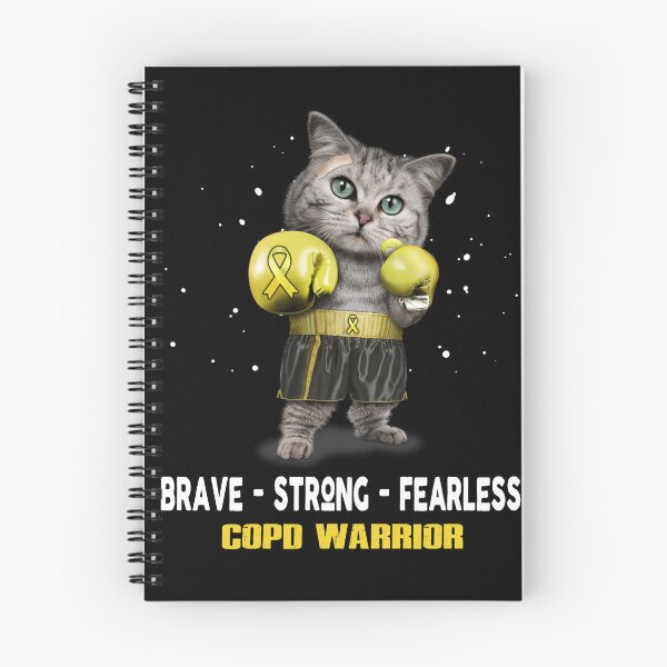Item preview, COPD Warrior - BRAVE STRONG FEARLESS designed and sold by Berriosly.