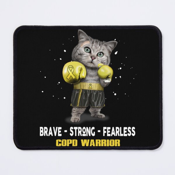 Item preview, COPD Warrior - BRAVE STRONG FEARLESS designed and sold by Berriosly.