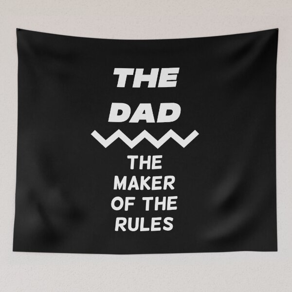 Item preview, The Dad - Maker of The Rules | Family Matching Outfit Set | For Mom, Dad & Children   designed and sold by TeesByAngelzB.