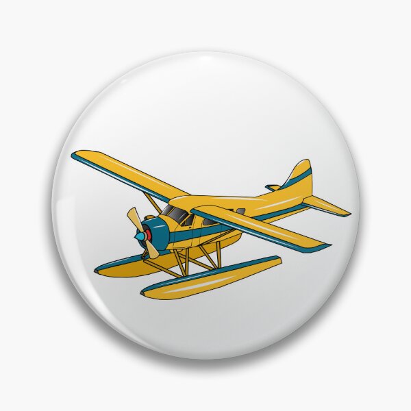 Item preview, Seaplane cartoon illustration designed and sold by Misscartoon.