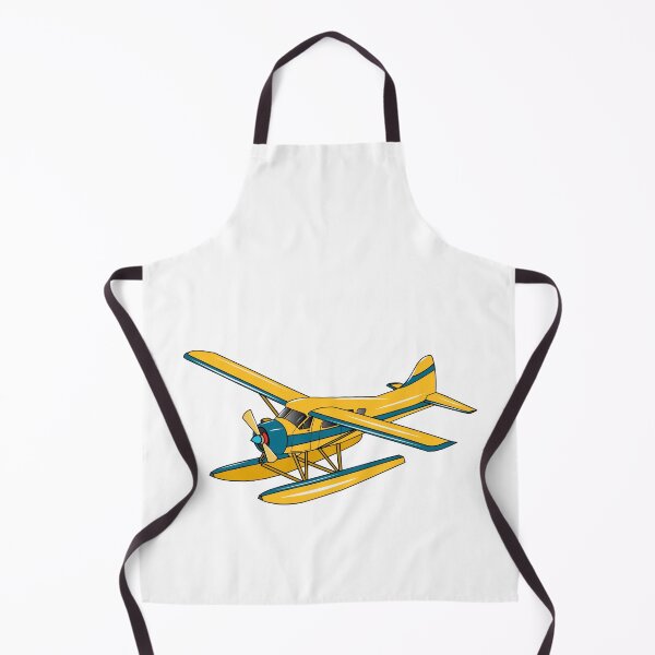 Item preview, Seaplane cartoon illustration designed and sold by Misscartoon.